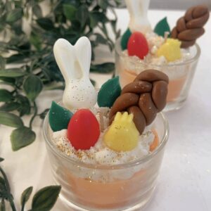 Πασχαλινά κεριά σε ποτήρι<span> - </span>ΠΟΡΤΟΚΑΛΙ ΚΕΡΙ ΜΕ ΚΟΥΝΕΛΑΚΙΑ